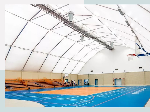 Строительство спортивных залов в Людиново