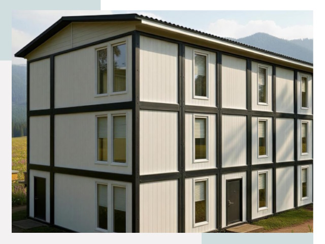 Модульные общежития в Людиново