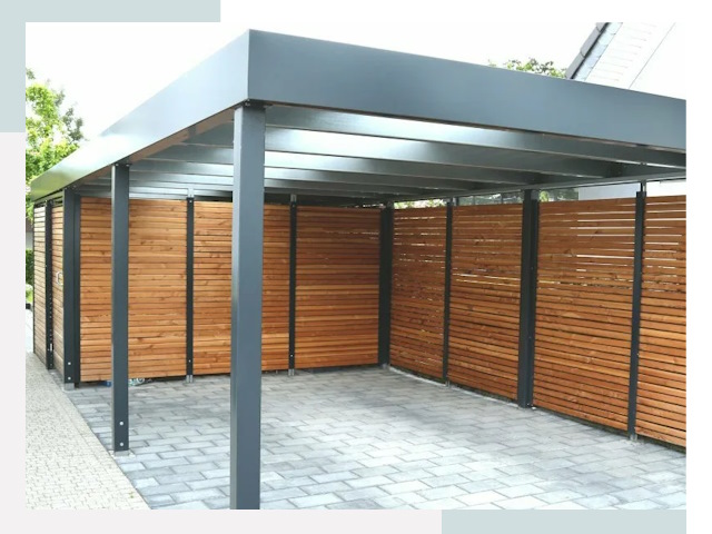 Навесы для парковки в Людиново