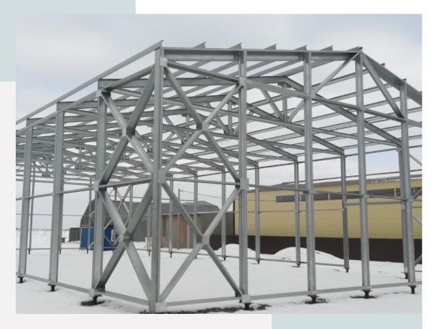 Каркасные ангары в Людиново