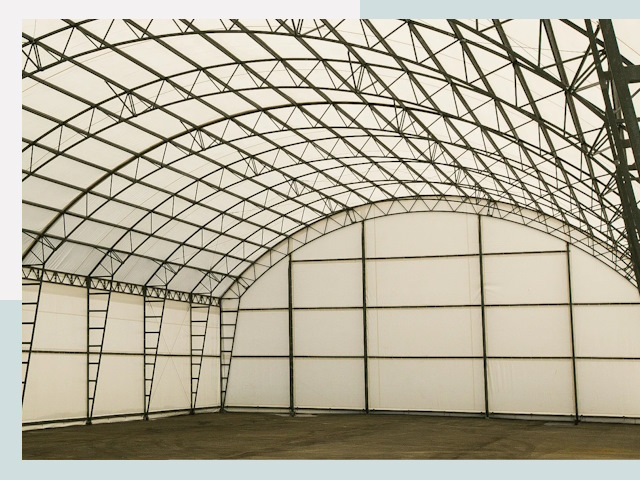 Арочные ангары от 611 руб. в Людиново и Калужская область