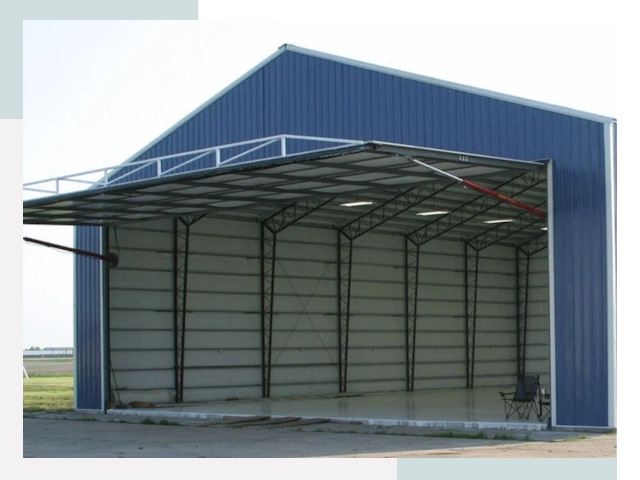 Прямо стенные ангары в Людиново
