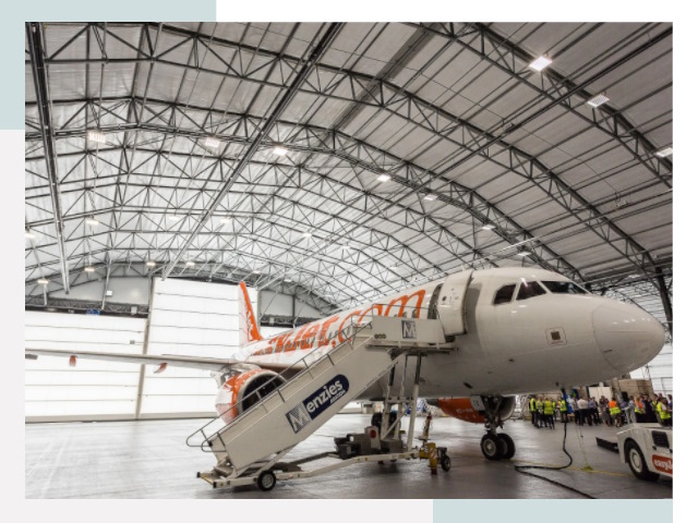 Авиационные ангары в Людиново