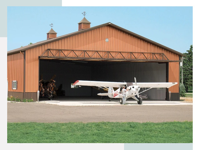 Ангары для самолетов в Людиново