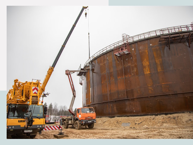 Монтаж резервуаров в Людиново от 611 руб. за м³