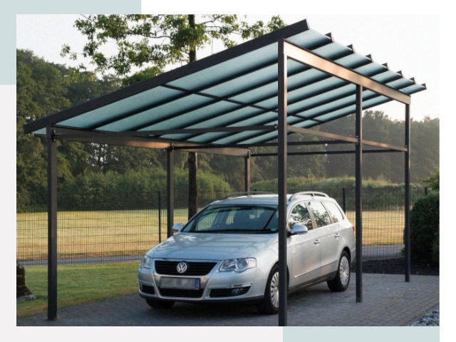 Навесы для автомобилей в Людиново