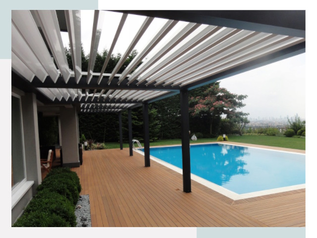 Перголы в Людиново