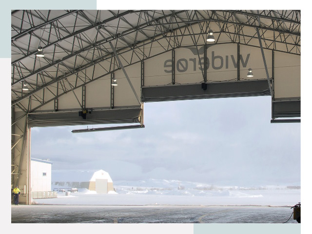 Ворота для ангаров в Людиново