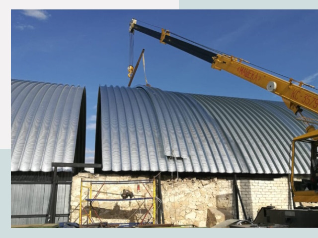 Реконструкция ангаров в Людиново от 611 руб.