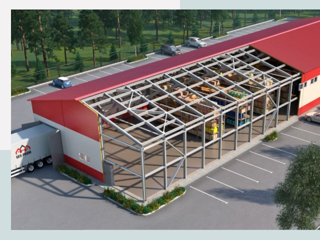 Проектирование ангаров в Людиново от 611 руб.